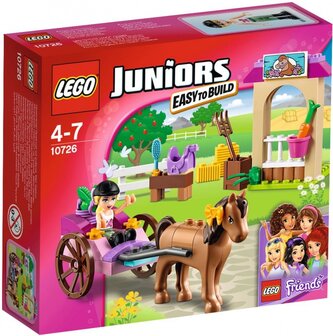 10726 LEGO&reg; Juniors Friends Stephanie&#039;s Koets MET DOOSSCHADE