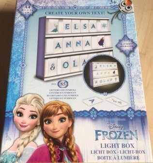 Frozen LED light box