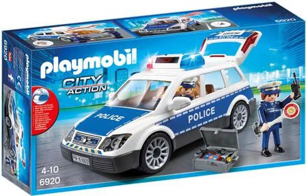 6920 PLAYMOBIL City Action Politiepatrouille met licht en geluid