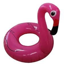 Opblaasbare flamingo