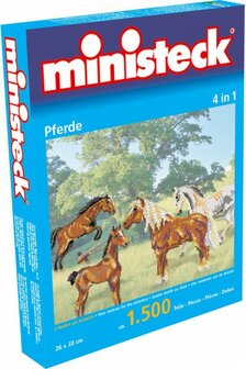 Ministeck Paarden ca.1500 stukjes