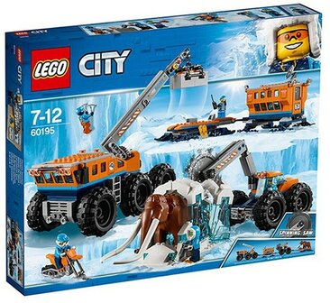 60195 LEGO City Arctic Mobiele Onderzoeksbasis op de Noordpool