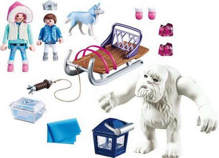 9473 PLAYMOBIL Yeti met slee