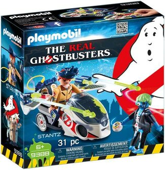 9388 PLAYMOBIL Stanz met luchtmoto