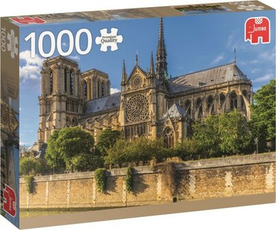 18528 Jumbo Puzzel Notre Dame, Paris 1000 stukjes