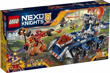 70322 LEGO NEXO KNIGHTS Axl&rsquo;s Torentransport