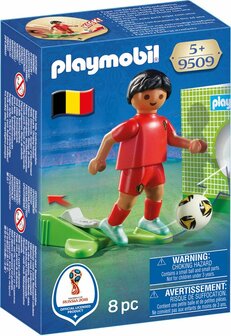 9509 PLAYMOBIL Nationale Voetbalspeler Belgi&euml;