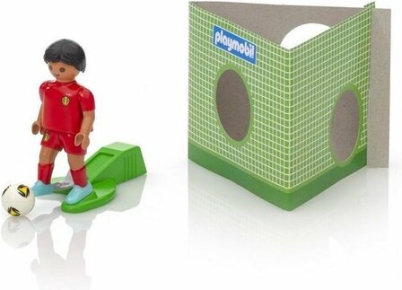 9509 PLAYMOBIL Nationale Voetbalspeler Belgi&euml;