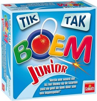 999878 Goliath Tik Tak Boem Junior Kaartspel