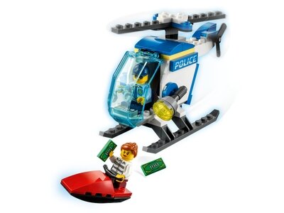 60275 LEGO City Politiehelikopter In De Achtervolging