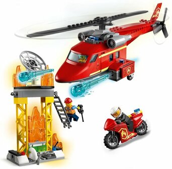 60281 LEGO City Brandweer Reddingshelikopter