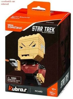 82 Mega Construx Kubros Captain Picard Figuur