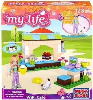 82706 Mega Bloks My Life Wi-fi Caf&eacute; 