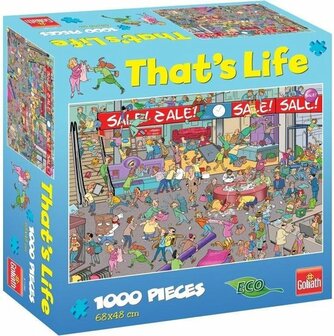 71417 Goliath Puzzel That&#039;s Life Sale 1000 Stukjes