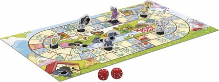 81308 Jumbo Spel Woezel en Pip Tovertuin Ganzenbord