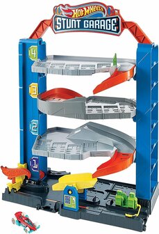 73016 Mattel Hot Wheels City Stunt Garage