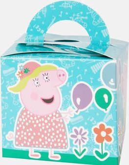 46408 Peppa Pig Traktatie Uitdeeldoosjes 8 Stuks Blauw/Groen