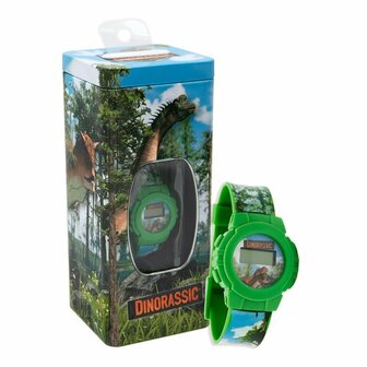 25273 Dinorassic Spaarpot met Horloge