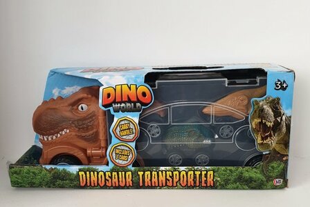 43210 Dino World Dino Auto Transporter met 3 Dino Auto&#039;s