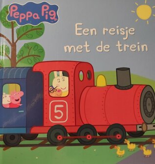 51028 Peppa Pig Boekje Een reisje met de trein