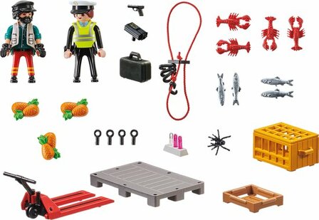 70775 PLAYMOBIL City Action Cargo Douanecontrole