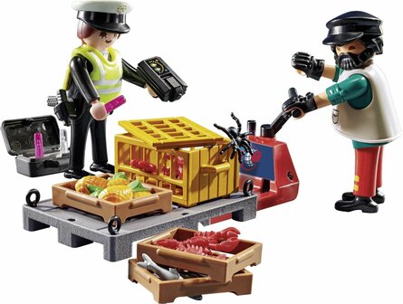 70775 PLAYMOBIL City Action Cargo Douanecontrole