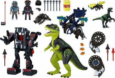 70624 PLAYMOBIL Dino Rise T-Rex: gevecht der giganten