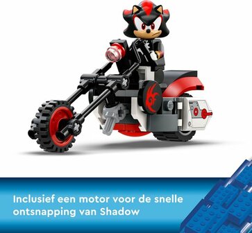 76995 LEGO Sonic the Hedgehog Shadow the Hedgehog ontsnapping