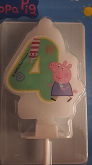 54300 Peppa Pig Verjaardagskaarsje 4