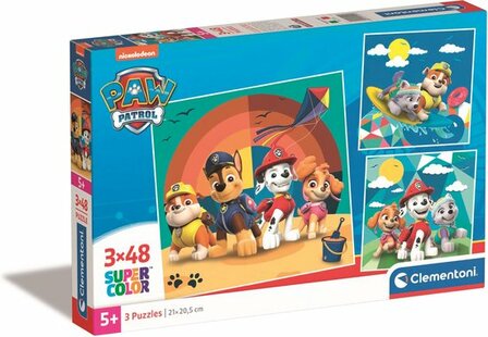 252916 Clementoni Puzzel Paw Patrol 3x48 stukjes