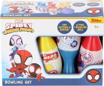 85999 Sambro Spidey Bowlingset 7dlg