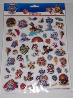 69223 Paw Patrol  Bubbel-stickers Blauw