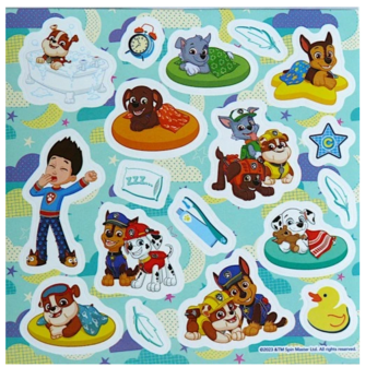 74135 Paw Patrol Chase Stickerboekje 10x10