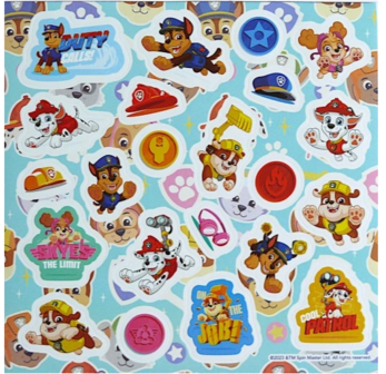 74135 Paw Patrol Chase Stickerboekje 10x10