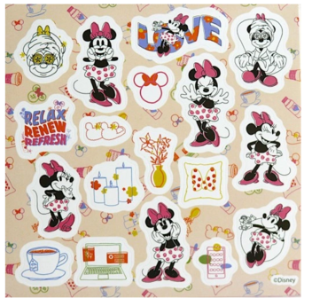 74128 Disney Minnie Mouse Stickerboekje 10x10