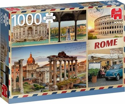 18862 Jumbo Puzzel Groeten uit Rome 1000 stukjes