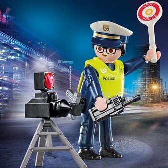 70305 PLAYMOBIL Special Plus Politieman met flitscontrole