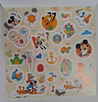 74111 Disney Mickey Mouse Stickerboekje 10x10