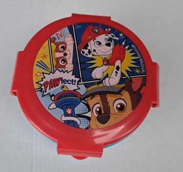 91195 Paw Patrol Lunchbox Rond Rood 