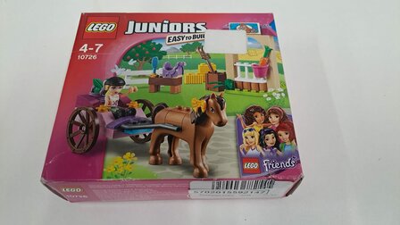 10726 LEGO&reg; Juniors Friends Stephanie&#039;s Koets MET DOOSSCHADE