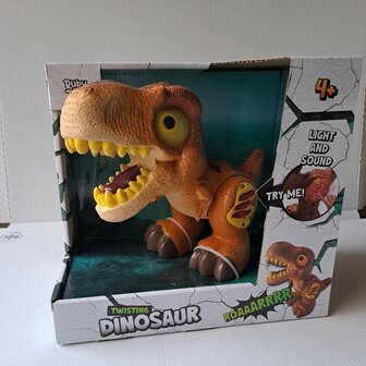 11491 Dinosaurus met Licht en Geluid Bruin