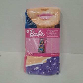 46459 Barbie Handdoek 60x120cm