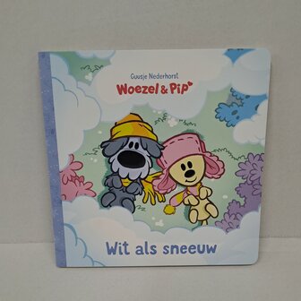 52460 Woezel en Pip Boek wit als sneeuw