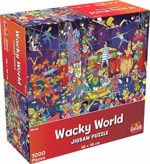 29051 Goliath Wacky World Puzzel Circus 1000 stukjes