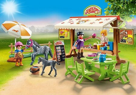 70519 PLAYMOBIL Country Pony caf&eacute;