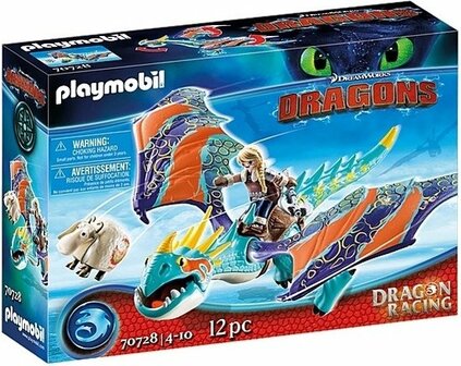 70728 PLAYMOBIL Dragons Dragon Racing: Astrid en Stormvlieg