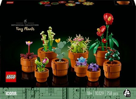 10329 LEGO Icons Botanical Collection Miniplantjes