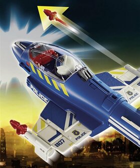 70780 PLAYMOBIL City Action Politiejet: Drone-achtervolging 