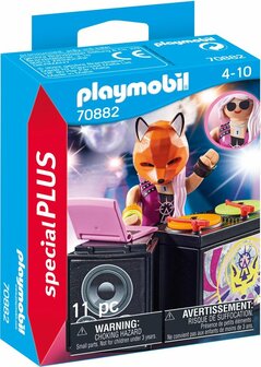 70882 PLAYMOBIL Special Plus DJ met draaitafel