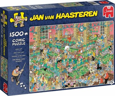 00261 Jan van Haasteren Puzzel Krijt op Tijd! 1500 stukjes